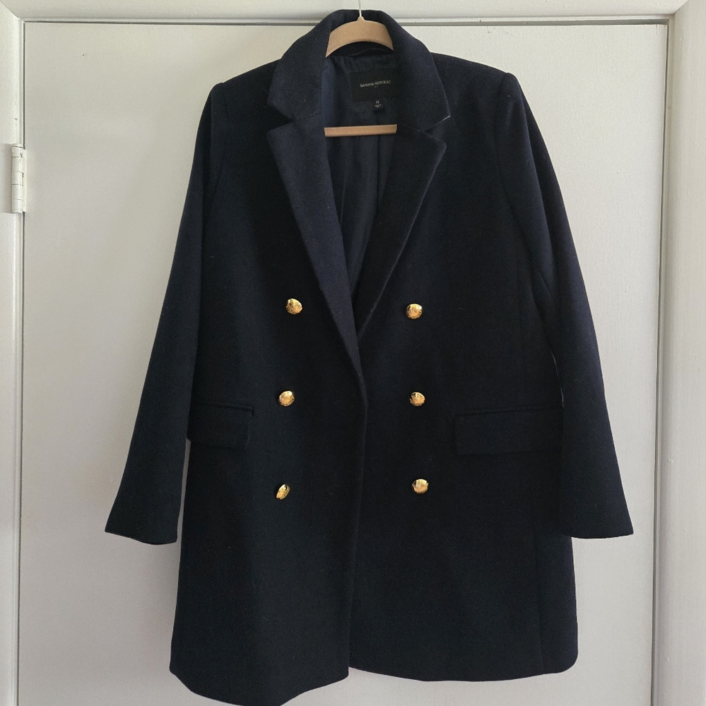 Banana Republic Blazer with Gold Buttons